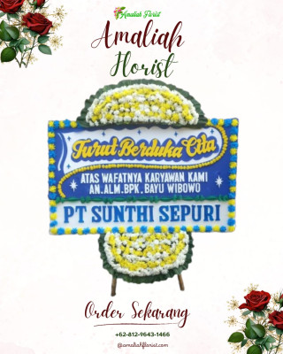 Papan Bunga Duka di Kotarih