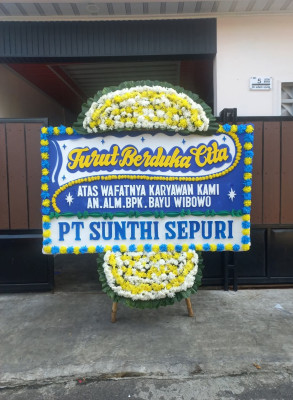 Papan Bunga Duka di Kotarih