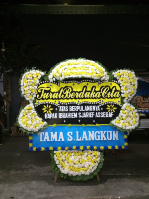 Papan Bunga Duka di Kotarih