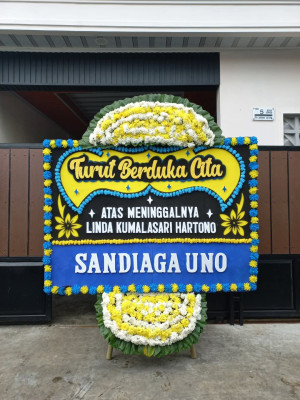 Papan Bunga Duka di Kotarih
